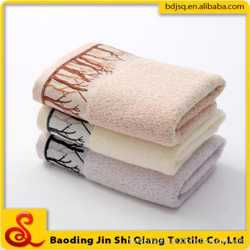 cheap100% cotton bath towel set 35x75 + 70*140 for bathroom